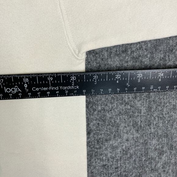 Platinum Sweats Sweater Mens Size L White Pop Pop Hanko Funny Grandpa Graphic - Picture 6 of 8